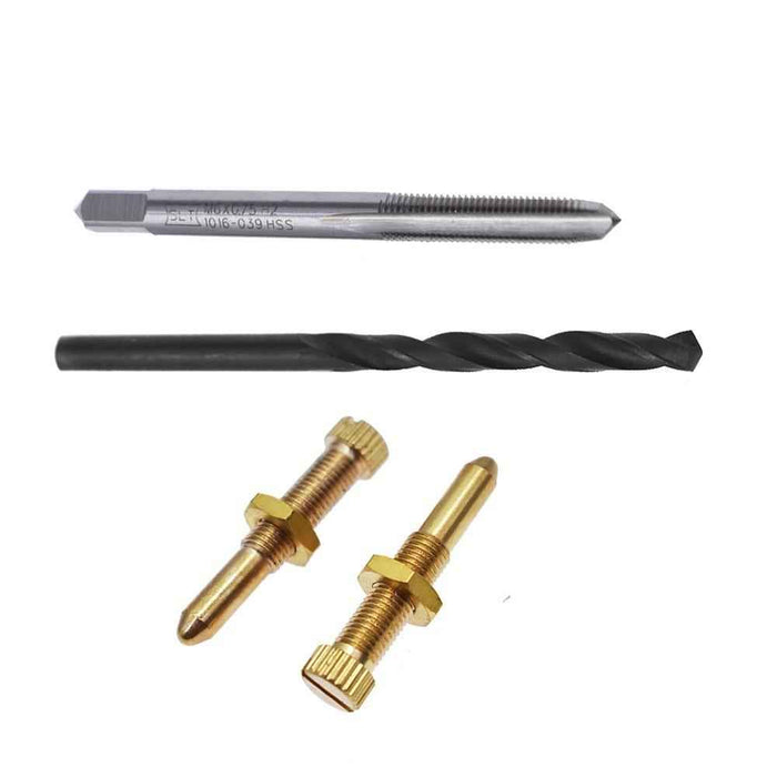 DURAFORCE ATV For Yamaha Banshee 350 YFZ350 Blaster 200 YFS200 Idle Screw Drill & Tap Kit