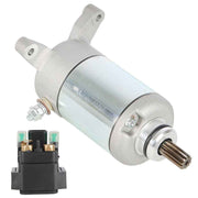 DURAFORCE New Fit For Suzuki LTF250 LT-F250 Ozark 2003-2014 Starter & Relay Solenoid