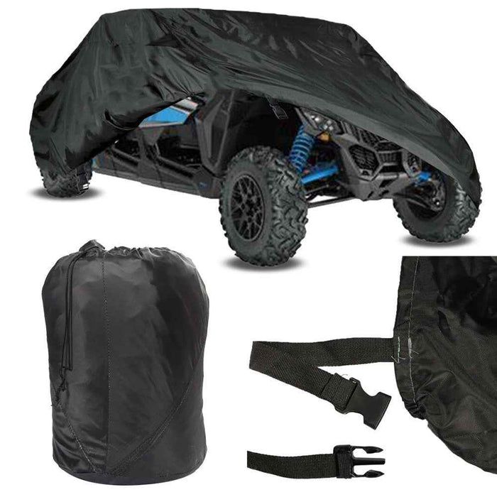 DURAFORCE Waterproof Utility Vehicle Cover Storage For Can-Am Maverick X3 Max R Turbo SxS