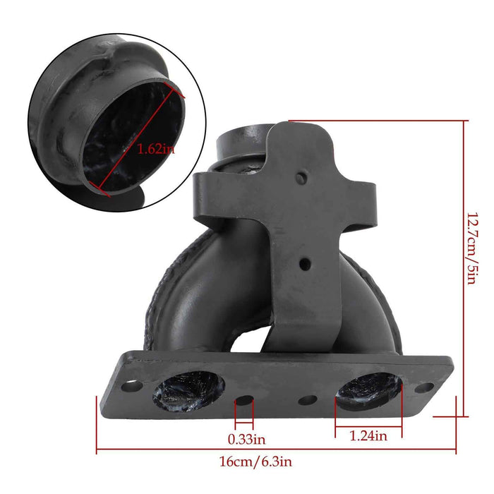 DURAFORCE New Exhaust Manifold Fit For Polaris Ranger Crew XP 800 2010-2014 1262138-489