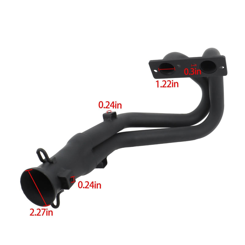 DURAFORCE Fit For Polaris RZR 800 EFI 2009 2010-2014 ATV 1262319-489 Exhaust Manifold ATV