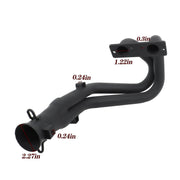 DURAFORCE Fit For Polaris RZR 800 EFI 2009 2010-2014 ATV 1262319-489 Exhaust Manifold ATV