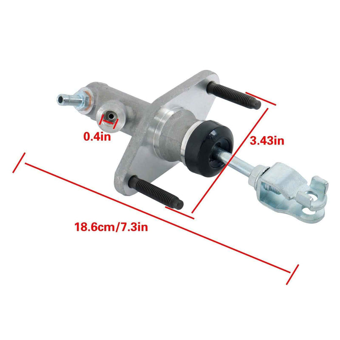 DURAFORCE Master & Slave Cylinder & Clutch Line Kit MC238 For 1992 1993-2000 Honda Civic