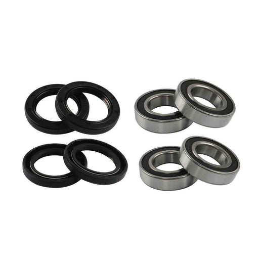DURAFORCE Both Front Wheel Bearing And Seal Kit For Yamaha Kodiak 400 450 2x4 4x4 New