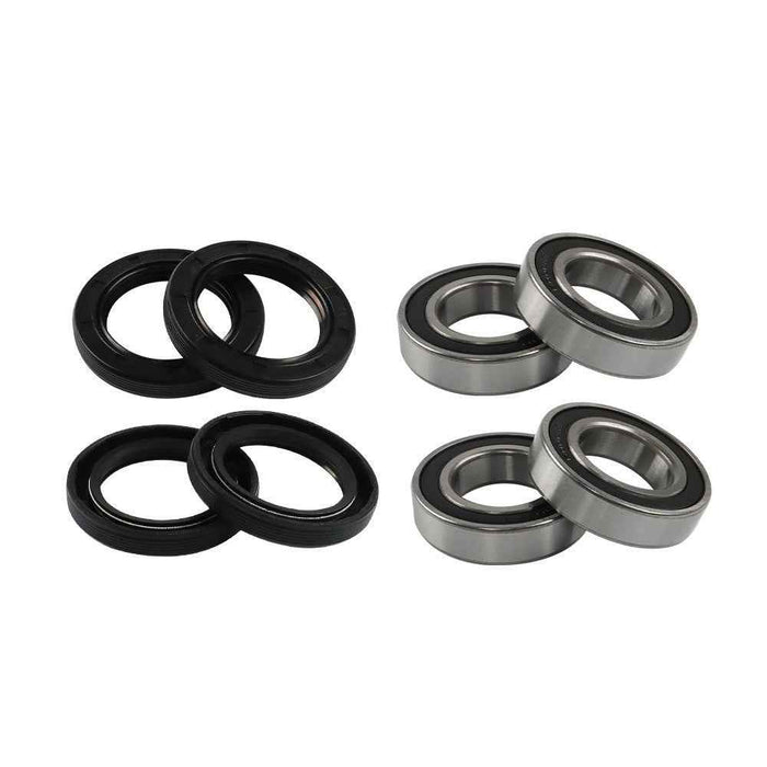 DURAFORCE Both Front Wheel Bearing And Seal Kit For Yamaha Kodiak 400 450 2x4 4x4 New