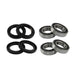 DURAFORCE Both Front Wheel Bearing And Seal Kit For Yamaha Kodiak 400 450 2x4 4x4 New
