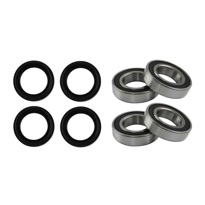 DURAFORCE Both Front Wheel Bearing And Seal Kit For Yamaha Kodiak 400 450 2x4 4x4 New