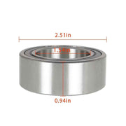 DURAFORCE Rear Wheel Bearing Kit ATV For Yamaha YFZ450R 2009 2010-2013 25-1618 New