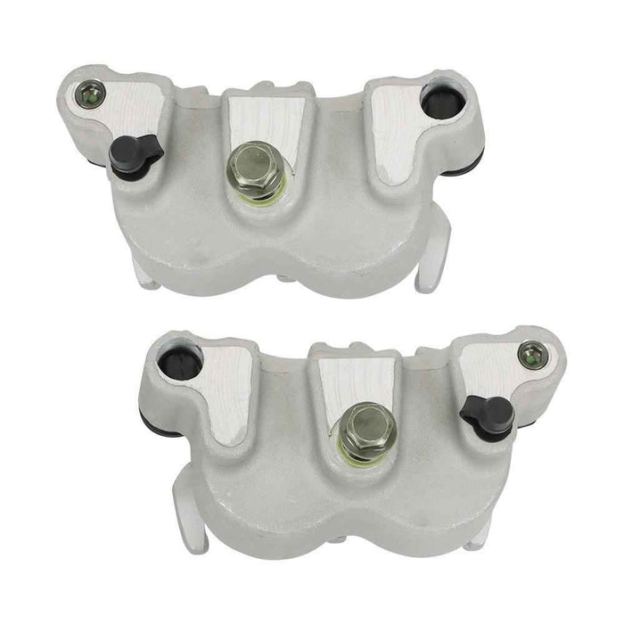DURAFORCE Front Left & Right Brake Calipers w/Pad For Polaris Ranger Crew XP 900 / XP 1000