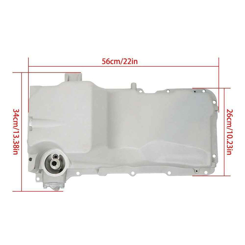 DURAFORCE Engine Oil Pan 12579273 For GM 99-06 Sierra/Silverado 1500/2500/3500 4.8/5.3/6.0