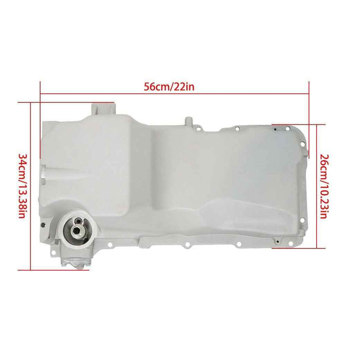 DURAFORCE Engine Oil Pan 12579273 For GM 99-06 Sierra/Silverado 1500/2500/3500 4.8/5.3/6.0