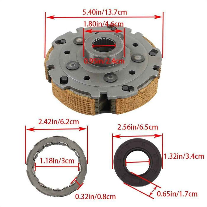 DURAFORCE UTV Wet Clutch 500 700 For Hisun Massimo Bennche Msu Qlink Coleman New