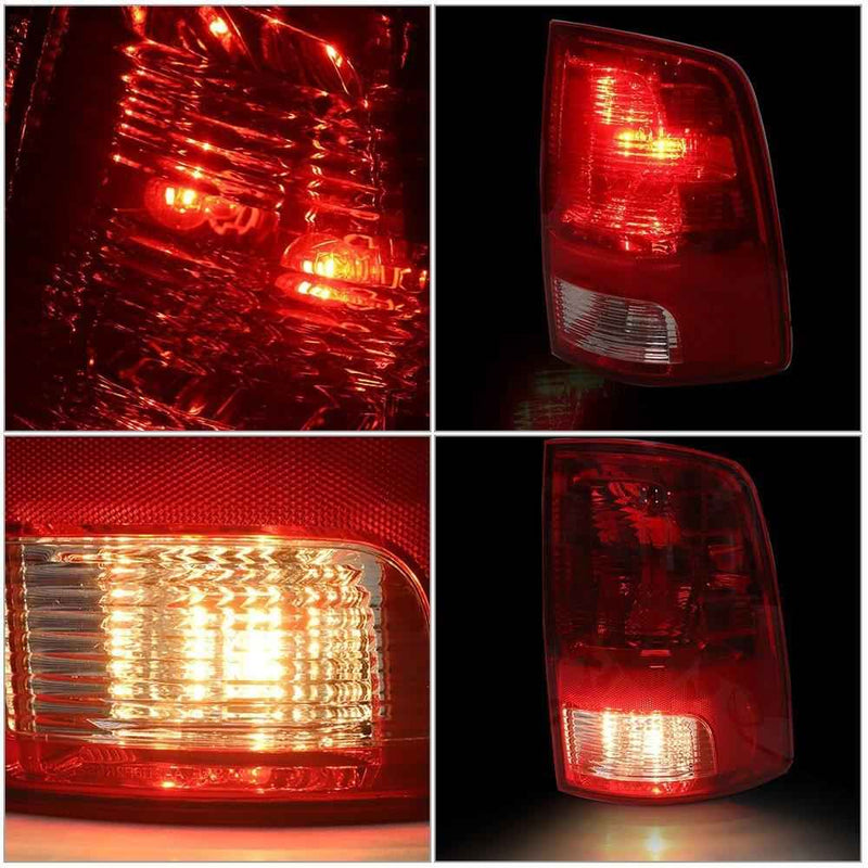 DURAFORCE Tail Light Lamp For 2015-2018 Dodge Ram Pickup Pair Passenger&Driver Side
