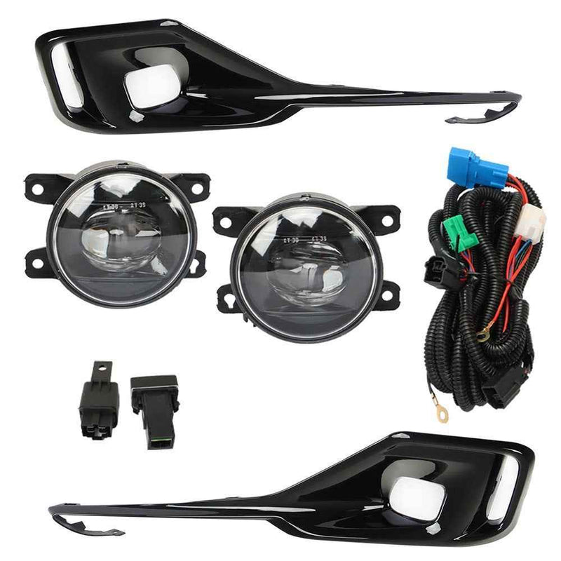 DURAFORCE Bumper Fog Lights Lamps w/Cover For 2021-2022 Honda Accord Passenger&Driver Side