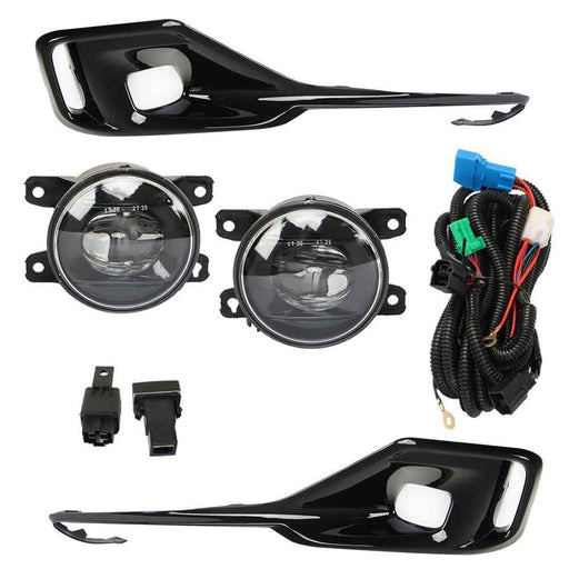 DURAFORCE Bumper Fog Lights Lamps w/Cover For 2021-2022 Honda Accord Passenger&Driver Side