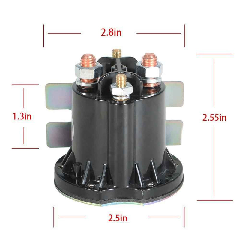DURAFORCE 4 Terminals 48V Solenoid 612711 For EZGO RXV TXT MPT 800/1000 Electric Golf Cart