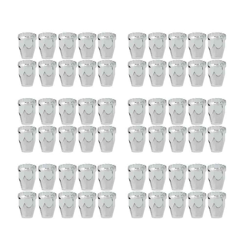 DURAFORCE High Quality Chrome Hub Cap Wheel Cover Kit Center Cap With 33 MM Nut Cap