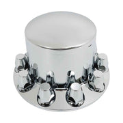 DURAFORCE High Quality Chrome Hub Cap Wheel Cover Kit Center Cap With 33 MM Nut Cap