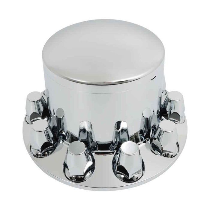 DURAFORCE High Quality Chrome Hub Cap Wheel Cover Kit Center Cap With 33 MM Nut Cap