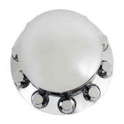 DURAFORCE High Quality Chrome Hub Cap Wheel Cover Kit Center Cap With 33 MM Nut Cap