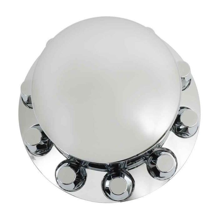 DURAFORCE High Quality Chrome Hub Cap Wheel Cover Kit Center Cap With 33 MM Nut Cap