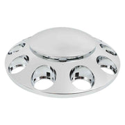 DURAFORCE High Quality Chrome Hub Cap Wheel Cover Kit Center Cap With 33 MM Nut Cap