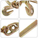 DURAFORCE High Quality 5/16" G70 Tow Chain J-Hooks Flatbed Truck Rollback Wrecker Carrier