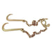 DURAFORCE High Quality 5/16" G70 Tow Chain J-Hooks Flatbed Truck Rollback Wrecker Carrier
