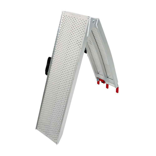 DURAFORCE Motorcycle 1PC 7.5FT x 6" 750LBS Aluminum Loading Ramp For SUV Dirt Bike Trailer