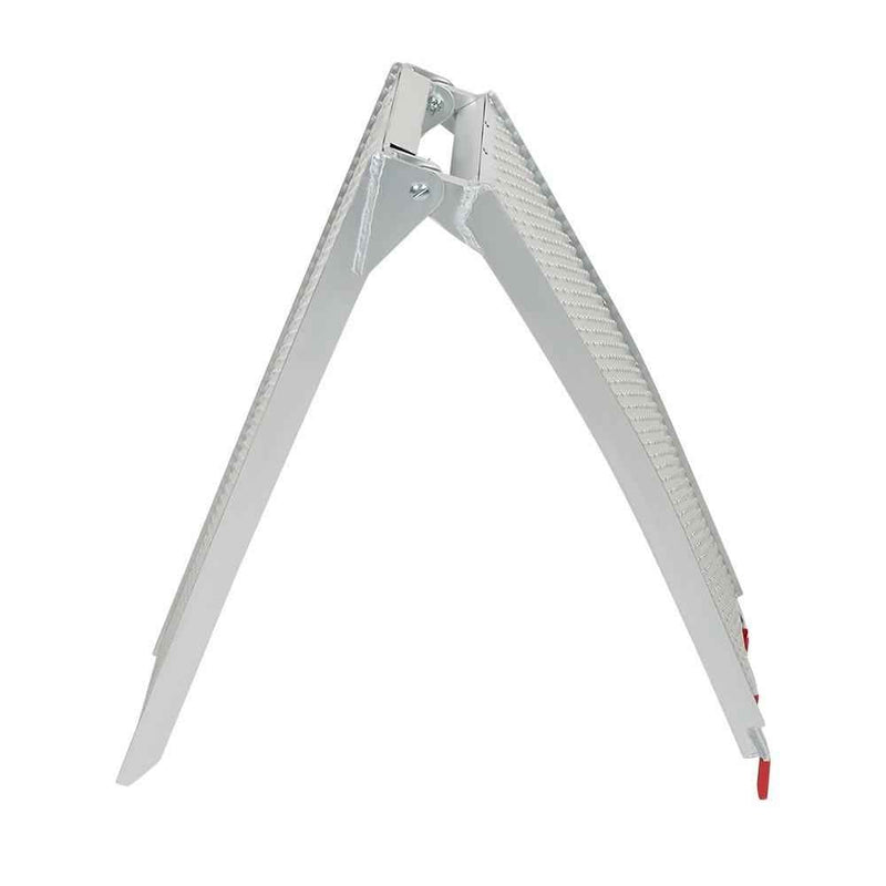 DURAFORCE Motorcycle 1PC 7.5FT x 6" 750LBS Aluminum Loading Ramp For SUV Dirt Bike Trailer
