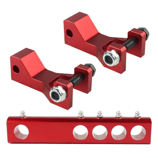 DURAFORCE Front & Rear Red Lowering Kit Fit for Yamaha Warrior 350 YFM350X 1987-2004 New