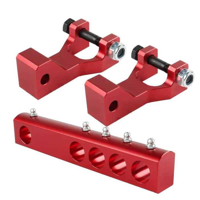 DURAFORCE Front & Rear Red Lowering Kit Fit for Yamaha Warrior 350 YFM350X 1987-2004 New