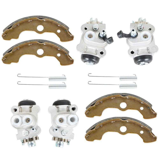 DURAFORCE 4× Brake Wheel Cylinders w/ Shoes ATV For Honda Foreman 450 TRX450 TRX450ES New