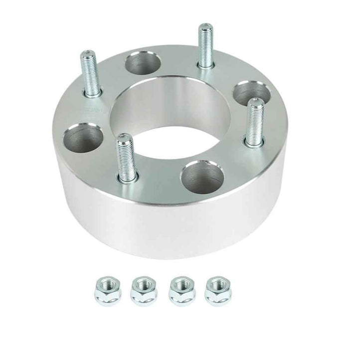 DURAFORCE For Honda Rancher 350 2000-2009 Silver 2pcs 4x110 2" Wheel Spacer 74mm M10x1.25