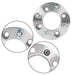 DURAFORCE For Honda Rancher 350 2000-2009 Silver 2pcs 4x110 2" Wheel Spacer 74mm M10x1.25