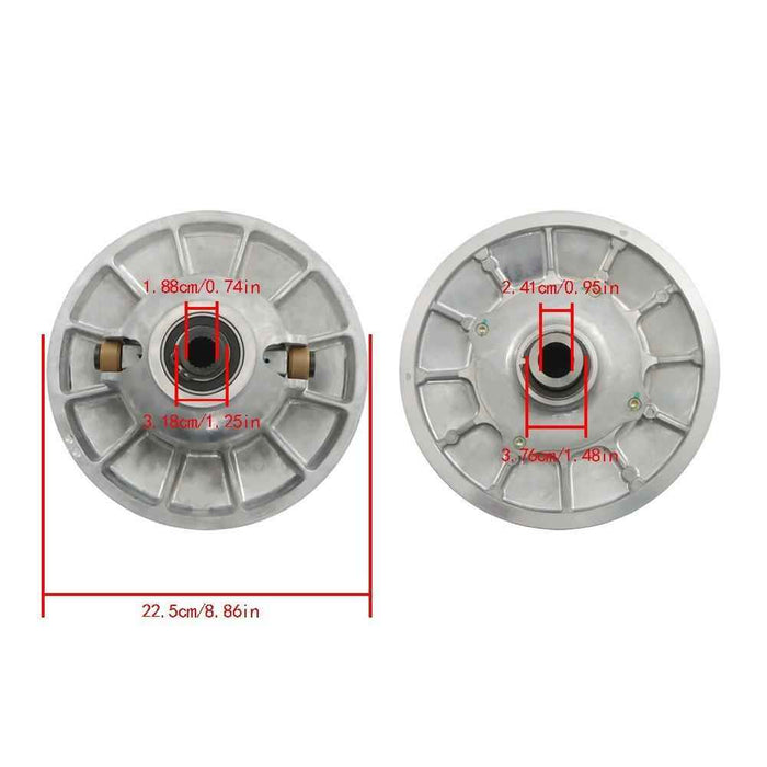 DURAFORCE ATV Secondary Driven Clutch For Polaris RZR 570 2013-2021/ RZR S 570 2017 New