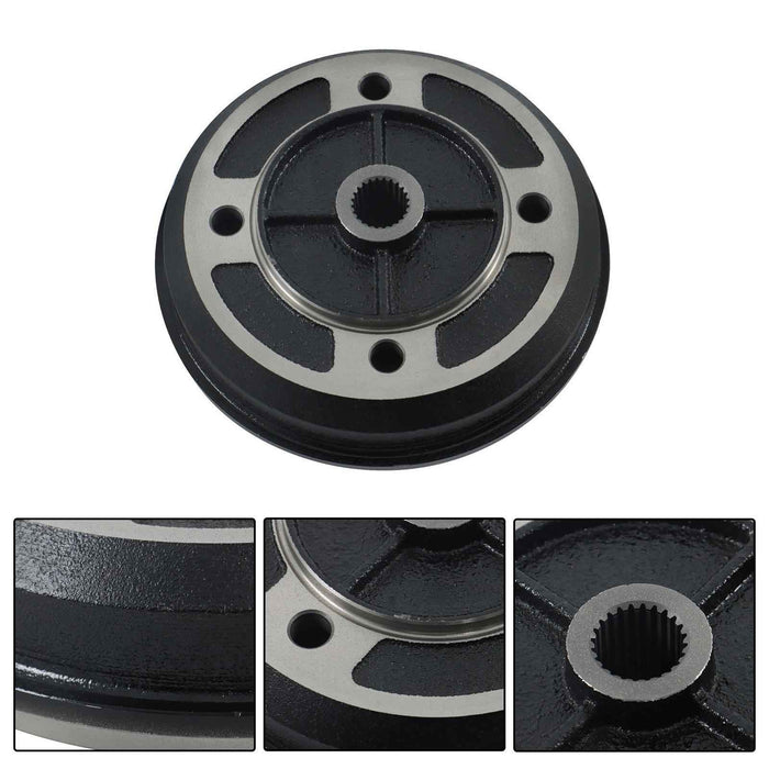 DURAFORCE New Rear Brake Drum Hub For Kawasaki Mule 2510 KAF620 1993-2000 41038-1226