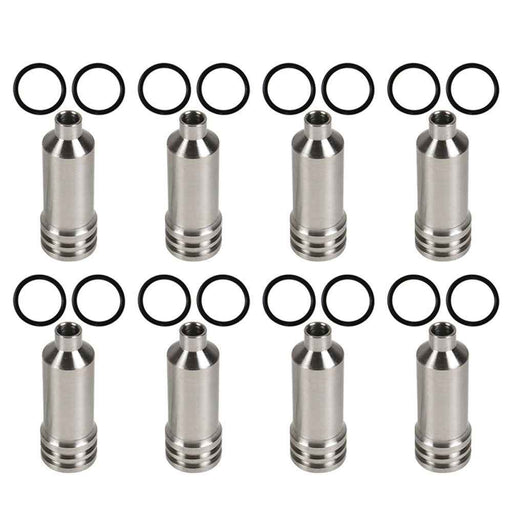 DURAFORCE 8× Injector Cup & O-rings For 2001/2002/2003/2004 Chevy/GMC 2500/3500 6.6L