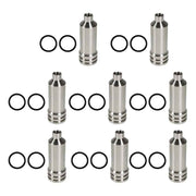 DURAFORCE 8× Injector Cup & O-rings For 2001/2002/2003/2004 Chevy/GMC 2500/3500 6.6L