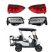 DURAFORCE High Quality Golf Cart LED Headlight & Tail Light Kit For Club Car Tempo 2018-up