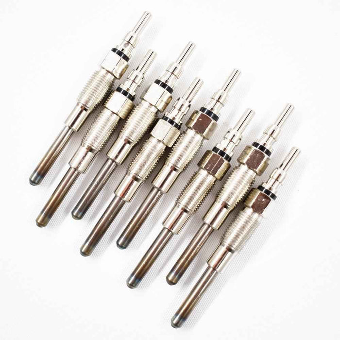 DURAFORCE Set of 8 Glow Plug For Ford F250 F350 E250 E350 7.3L 1988/1989-1994 F2TZ12A342A