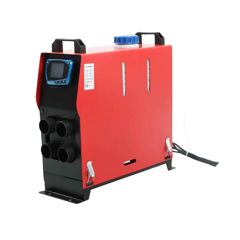 DURAFORCE 5KW 12V Diesel Air Heater All In One Low Noise Vehicles 4 Hole Boat LCD Display