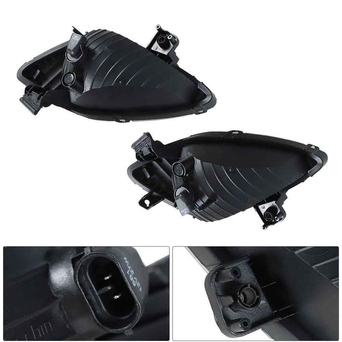 DURAFORCE Front Fog Light Driving Lamps Right&Left Side For 2011 2012 2013 Hyundai Elantra