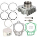 DURAFORCE For Honda Foreman 450 Top & End Rebuild Kit Cylinder Piston Gaskets 1998-2004