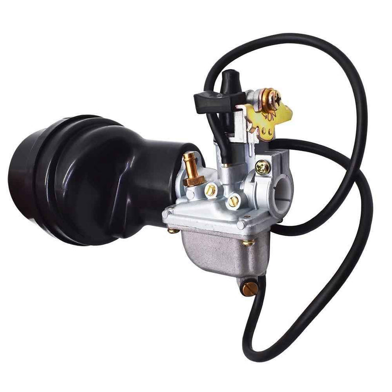 DURAFORCE Carb For Suzuki Quadmaste LTA50 1987-1987 Carburetor Air Filter Box Assembly Kit