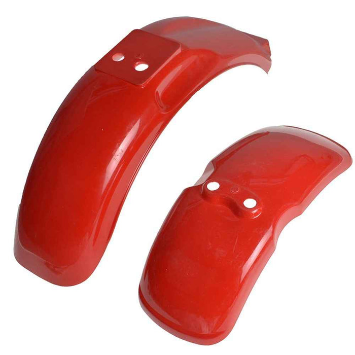 DURAFORCE Red Front & Rear Plastic Body Fender For Honda Z50 Z50A Z50R 50cc Mini Trail US