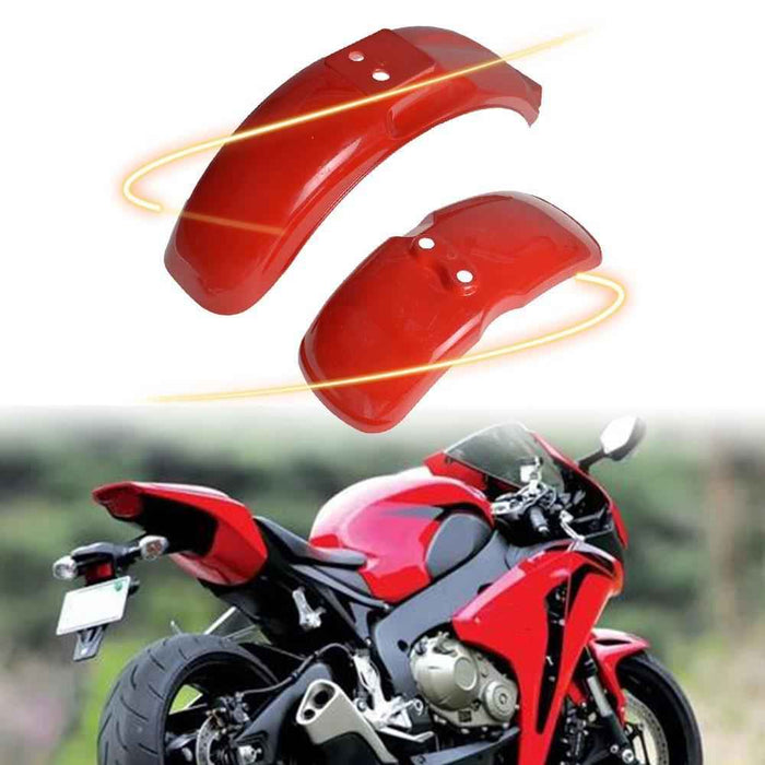 DURAFORCE Red Front & Rear Plastic Body Fender For Honda Z50 Z50A Z50R 50cc Mini Trail US