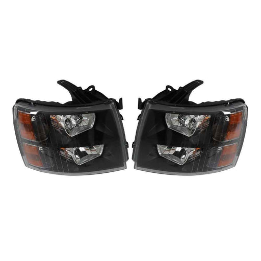 DURAFORCE For 2007-2014 Chevy Silverado 1500/2500/3500HD Left&Right Headlight Assembly