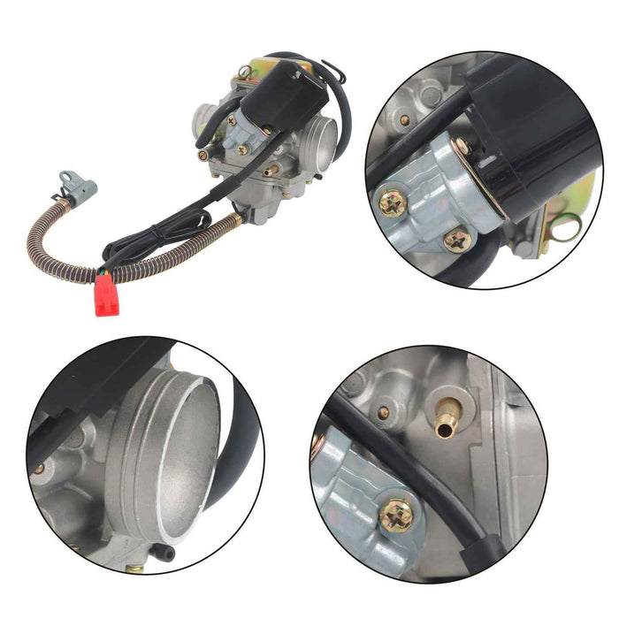 DURAFORCE GY6 150CC Carburetor For Scooter Go Kart Howhit 125CC 152QMJ 157QMJ 4Stroke 24mm