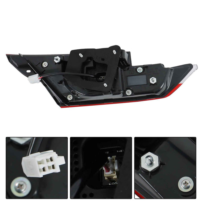 DURAFORCE Passenger Side Tail Light LED Lamp AssyFor Toyota Camry XLE XSE 2025 Inner Rear